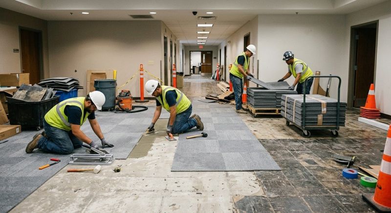 Our team working on Flooring Service projects in Putnam County, FL