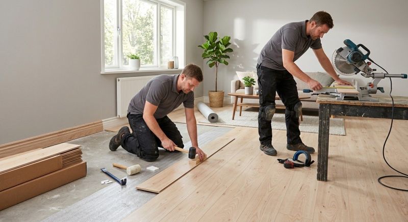 Laminate Floor Installation in Fort Mc Coy, FL