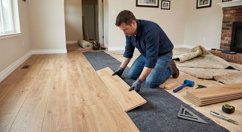 Laminate Floor Remodeling in Putnam County, FL