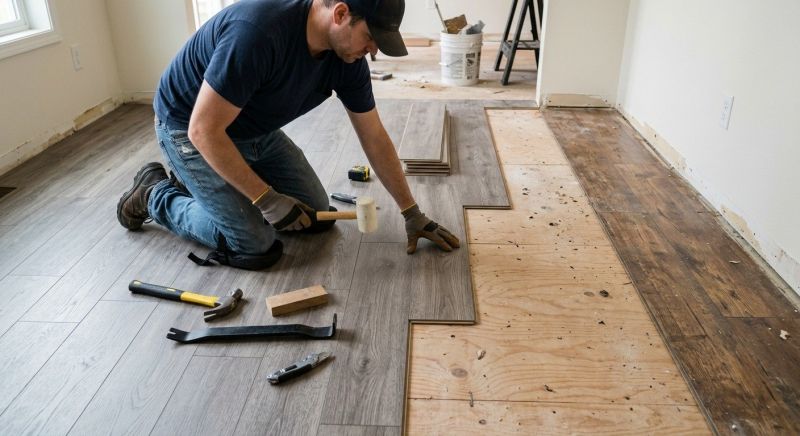Laminate Floor Replacement in Crescent City, FL