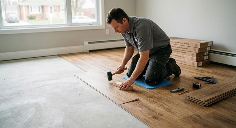 Linoleum Floor Installation in Crescent City, FL
