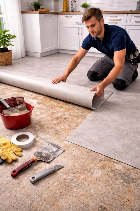 Linoleum Floor Installation in East Palatka, FL