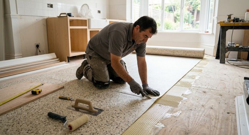 Linoleum Floor Installation in Interlachen, FL