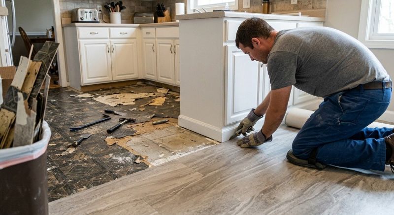 Linoleum Floor Installation in Keystone Heights, FL