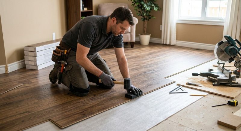 Plank Laminate Installation in Putnam County, FL
