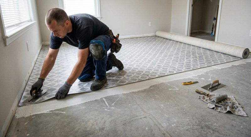 Sheet Linoleum Installation in Crescent City, FL