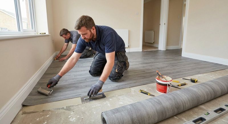 Sheet Linoleum Installation in Hastings, FL