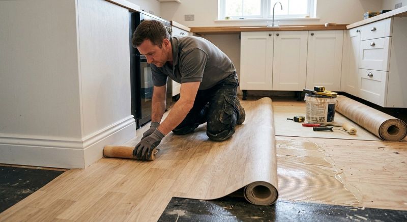 Sheet Linoleum Installation in Melrose, FL